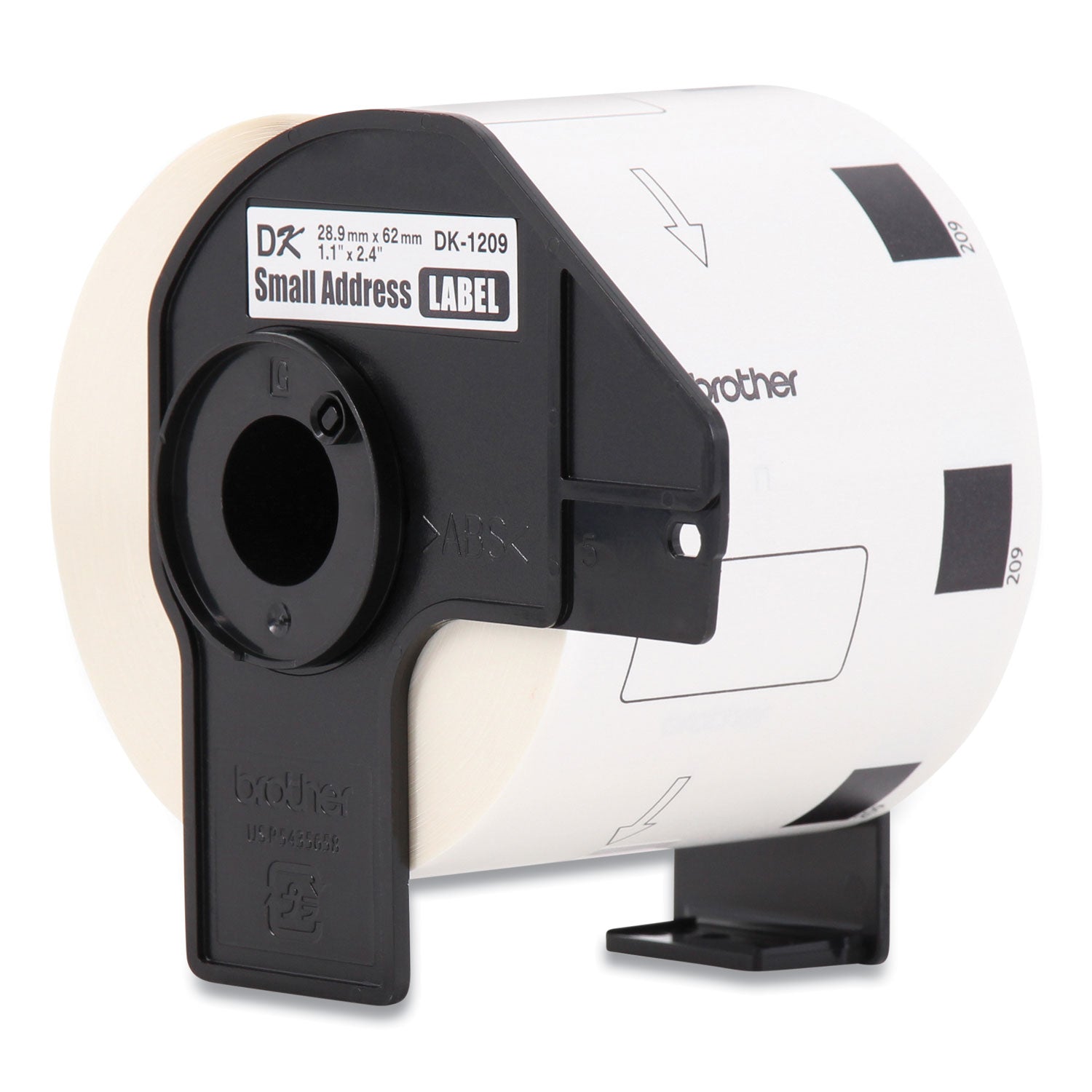 Die-Cut Address Labels, 1.1 x 2.4, White, 800 Labels/Roll, 24 Rolls/Pack