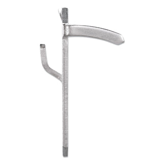 Claw Drywall Picture Hanger, Stainless Steel, 25 lb Capacity, 4 Hooks and 4 Spot Markers,