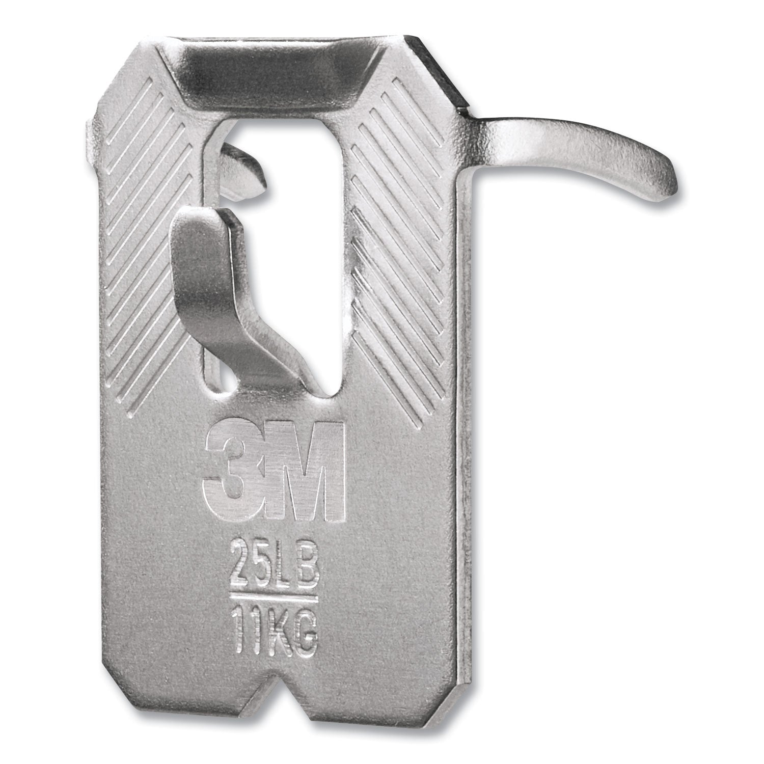 claw-drywall-picture-hanger-stainless-steel-25-lb-capacity-4-hooks-and-4-spot-markers_mmm3ph25m4es - 4