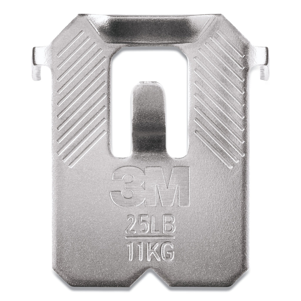 claw-drywall-picture-hanger-stainless-steel-25-lb-capacity-4-hooks-and-4-spot-markers_mmm3ph25m4es - 2