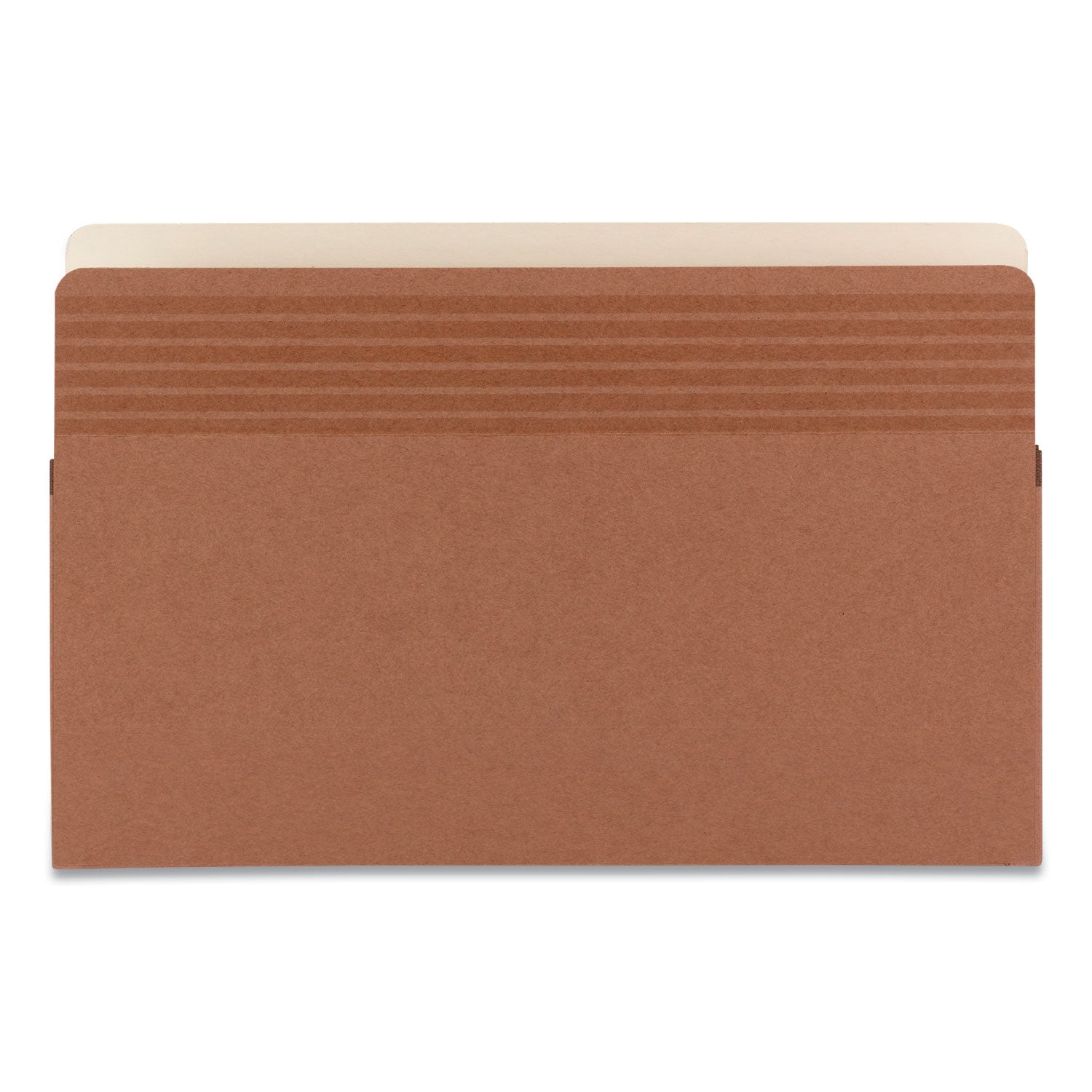 Easy Grip Pockets, 3.5" Expansion, Legal Size, Redrope, 25/Box
