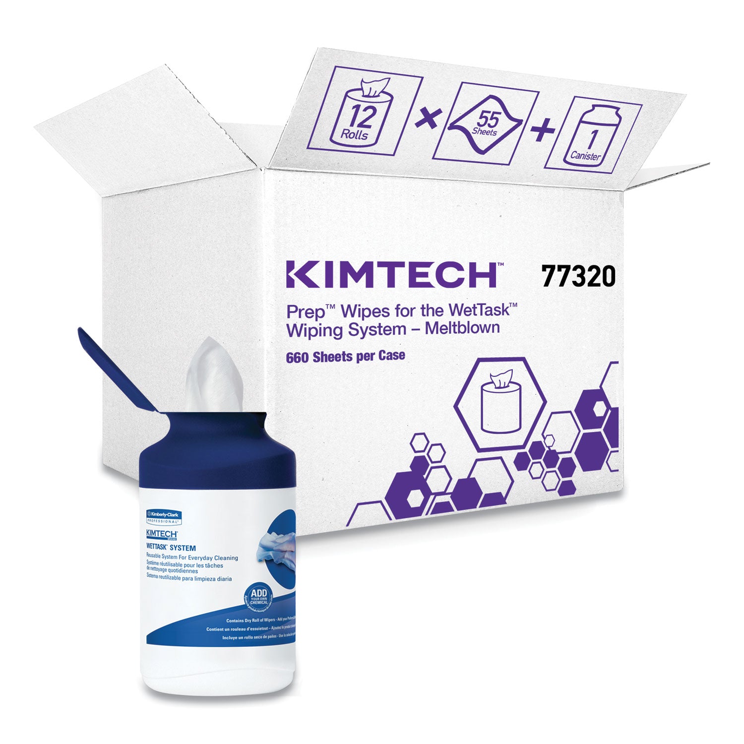 wettask-system-prep-wipers-for-bleach-disinfectants-sanitizers-hygienic-enclosed-system-refills-w-canister-55-rl12-roll-ct_kcc7732005 - 1