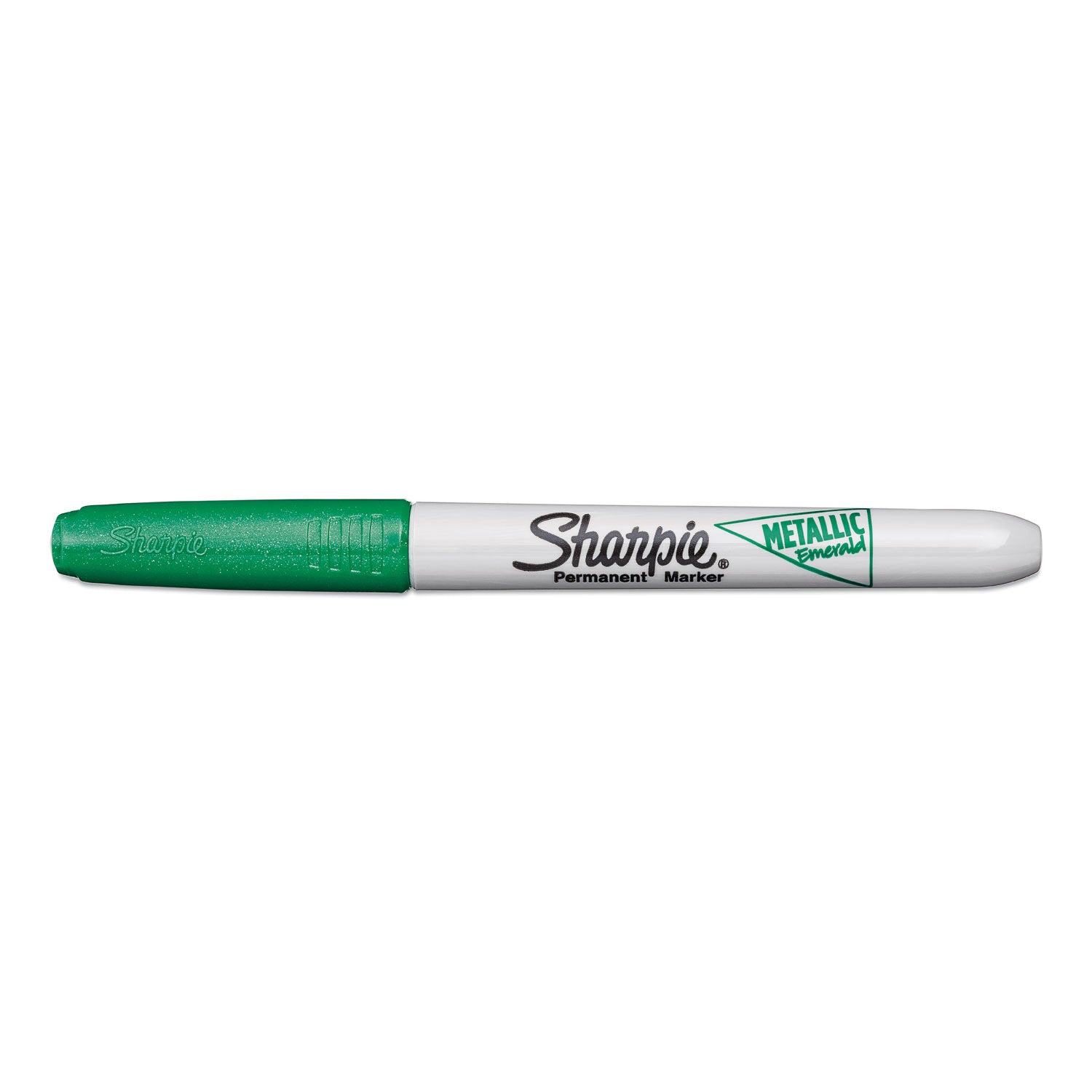 metallic-fine-point-permanent-markers-fine-bullet-tip-green-dozen_san2029679 - 3