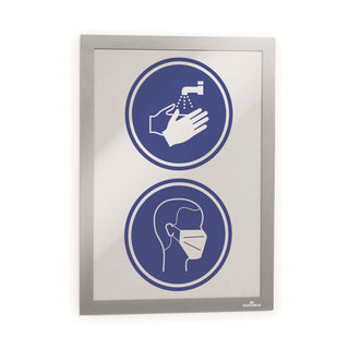 duraframe-sun-sign-holder-85-x-11-silver-frame-2-pack_dbl400023 - 2