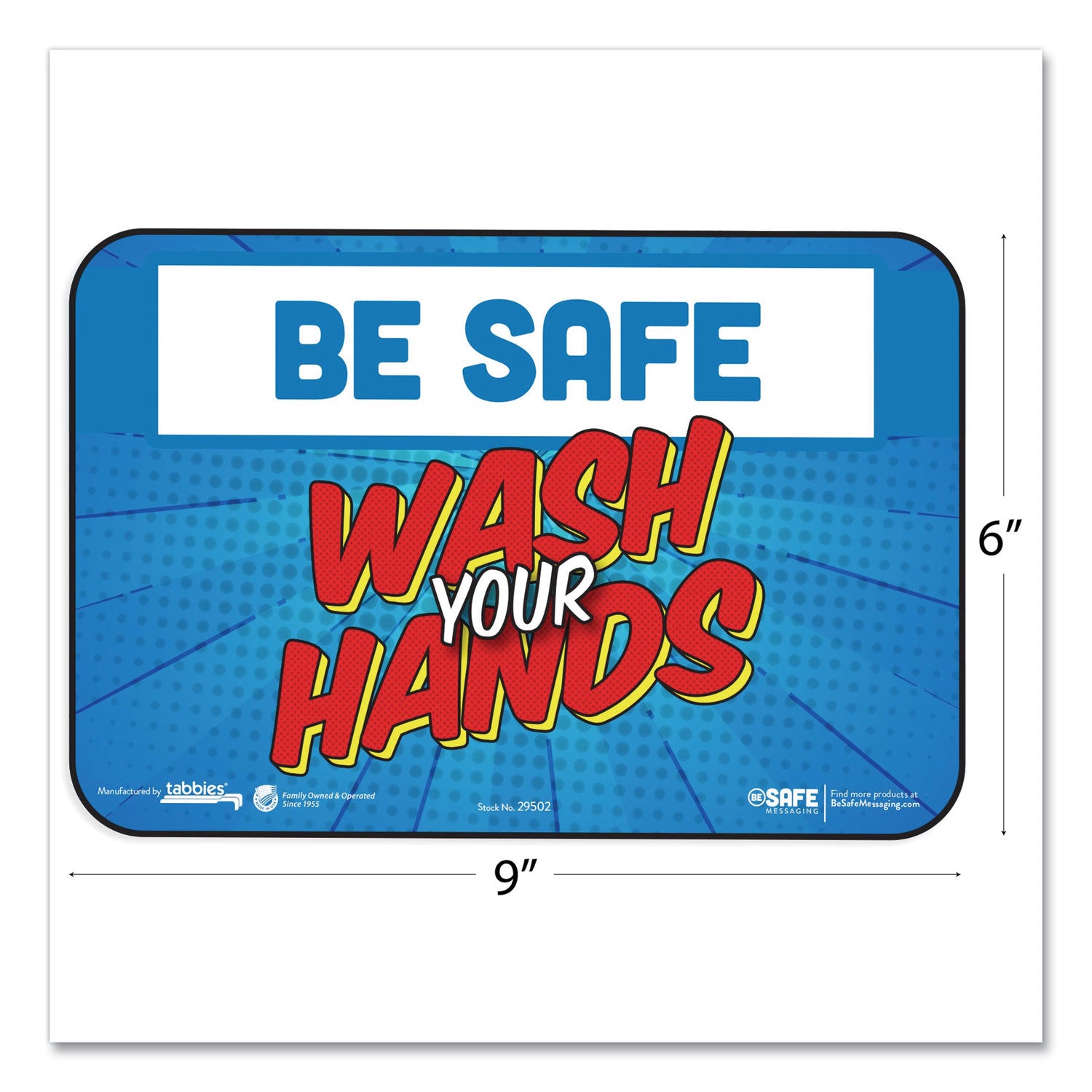 besafe-messaging-education-wall-signs-9-x-6-be-safe-wash-your-hands-3-pack_tab29502 - 2