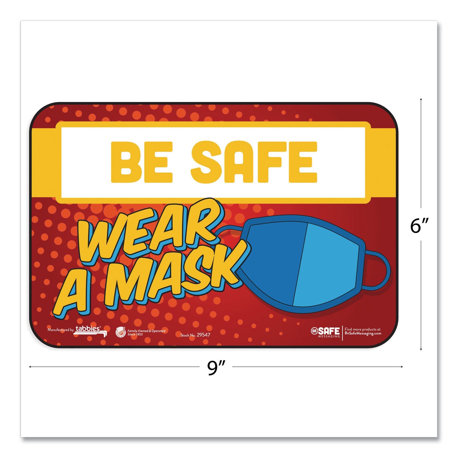 besafe-messaging-education-wall-signs-9-x-6-be-safe-wear-a-mask-3-pack_tab29547 - 2