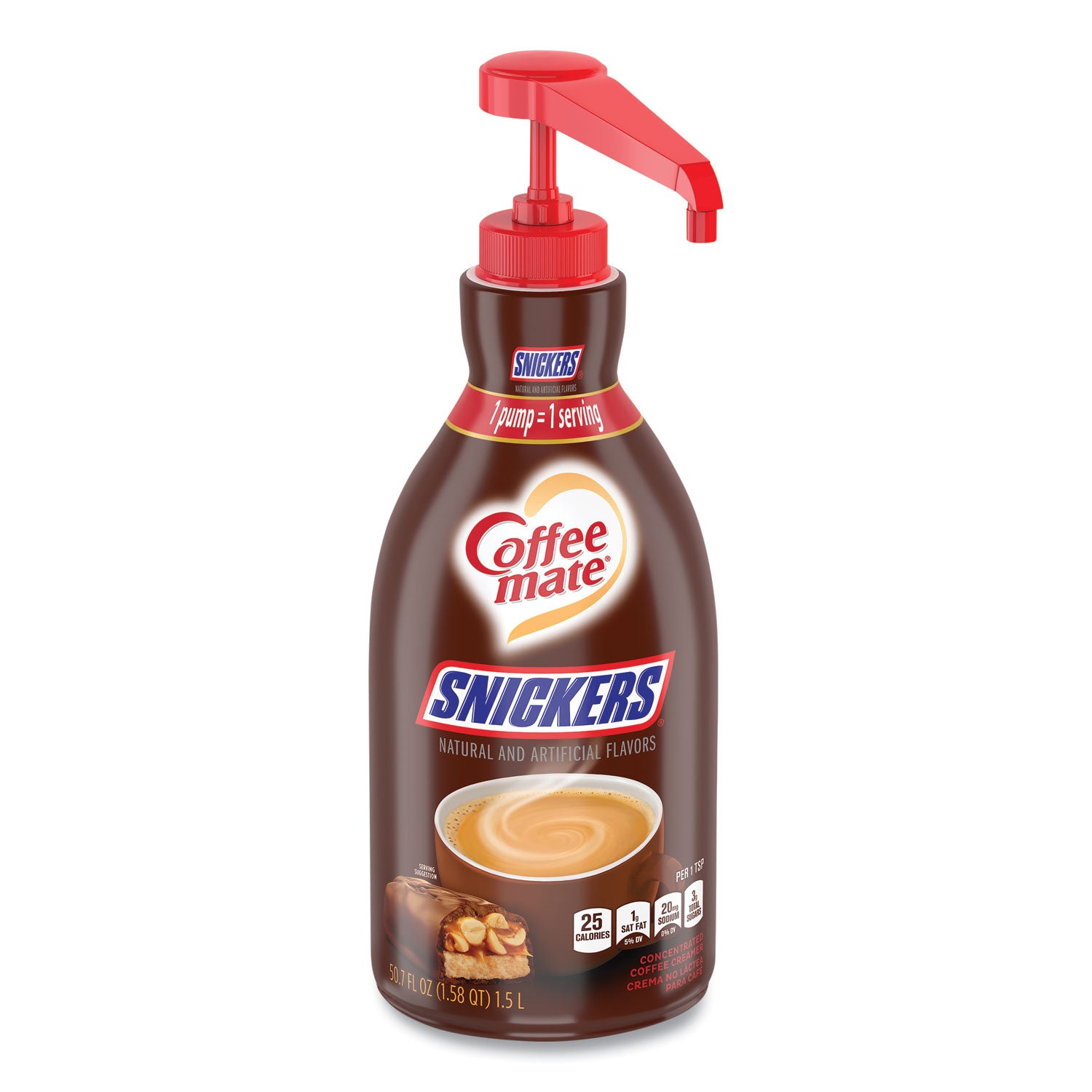 liquid-coffee-creamer-snickers-15-liter-pump-bottle_nes97955ea - 1