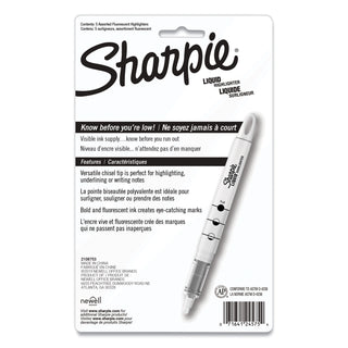 Liquid Pen Style Highlighters, Assorted Ink Colors, Chisel Tip, Assorted Barrel Colors, 5/Set