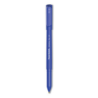 write-bros-ballpoint-pen-stick-fine-08-mm-blue-ink-blue-barrel-dozen_pap2124512 - 1