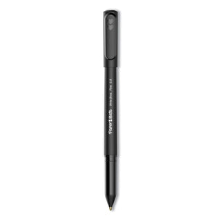 write-bros-ballpoint-pen-stick-fine-08-mm-black-ink-black-barrel-dozen_pap2124515 - 1