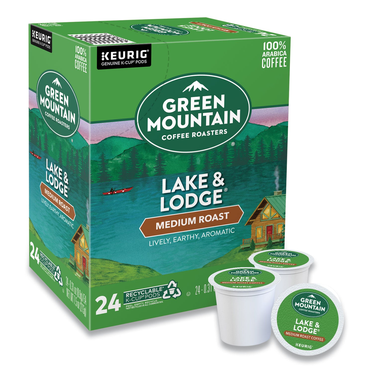 lake-and-lodge-coffee-k-cups-medium-roast-96-carton_gmt6523ct - 2