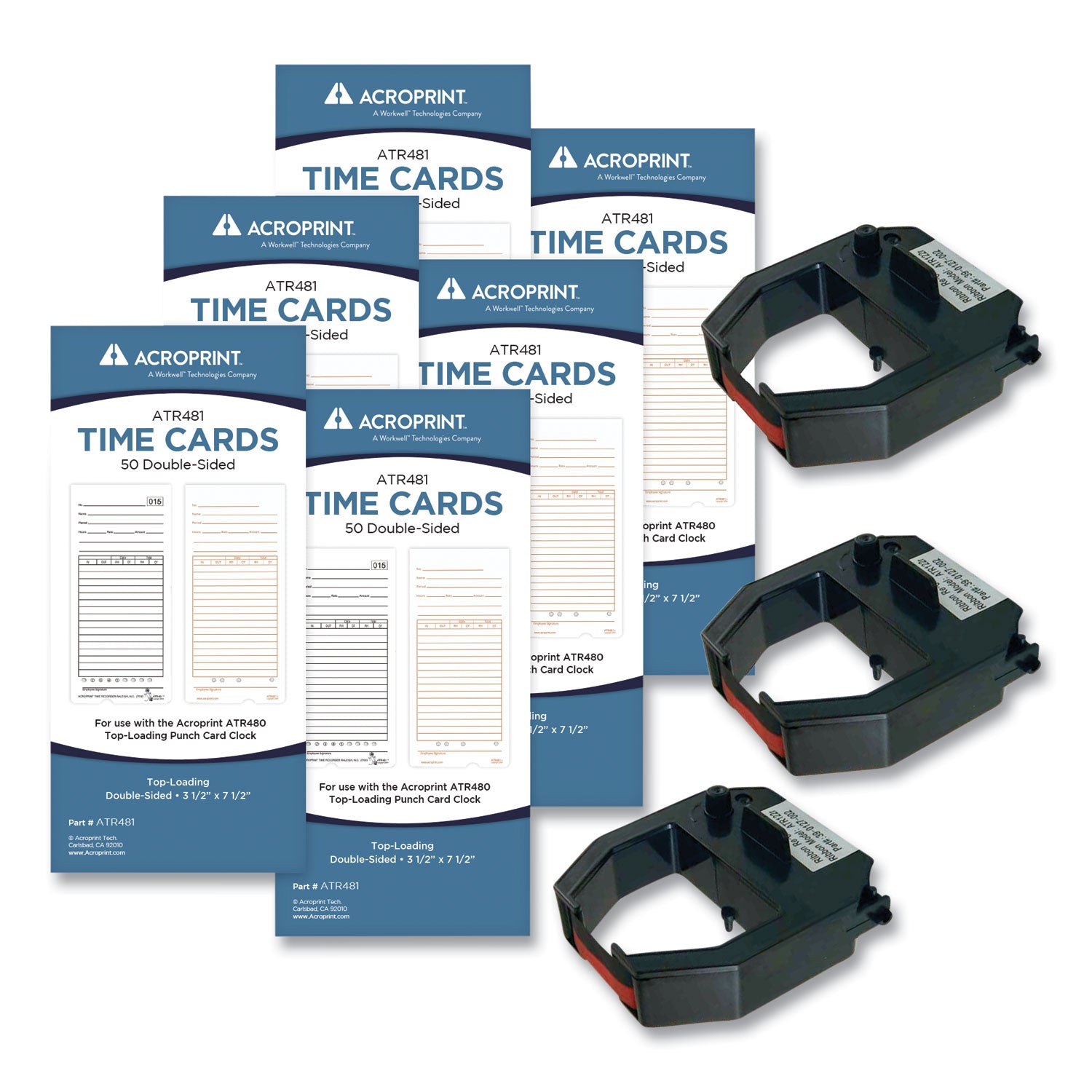 TXP300 Accessory Bundle, Bi-Weekly/Weekly, Two Sides, 3.5 x 7.5