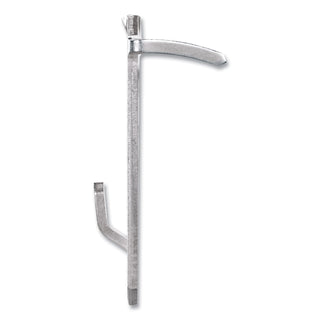 Claw Drywall Picture Hanger, Stainless Steel, 45 lb Capacity, 3 Hooks and 3 Spot Markers