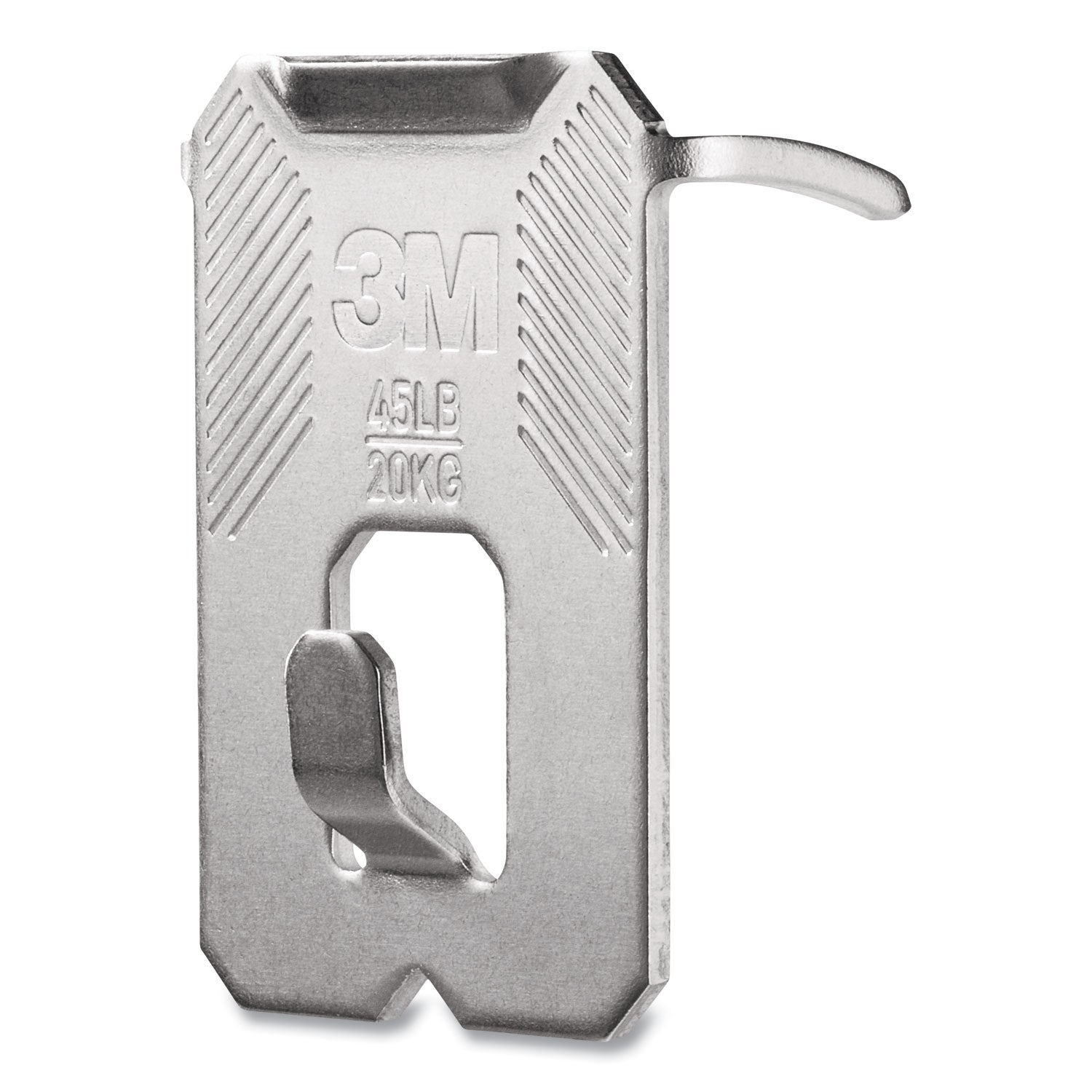 claw-drywall-picture-hanger-stainless-steel-45-lb-capacity-3-hooks-and-3-spot-markers_mmm3ph45m3es - 3