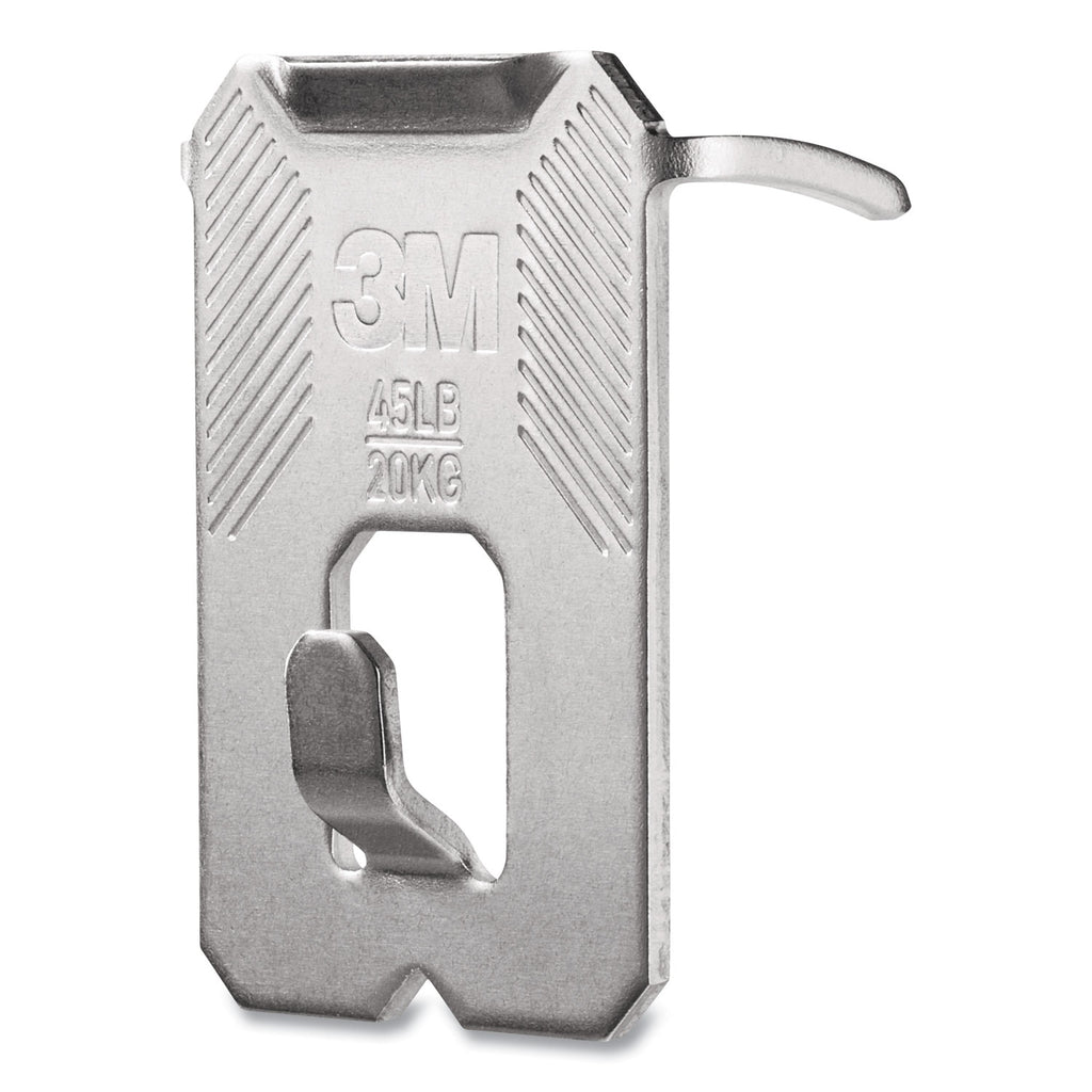 Claw Drywall Picture Hanger, Stainless Steel, 45 lb Capacity, 3 Hooks and 3 Spot Markers