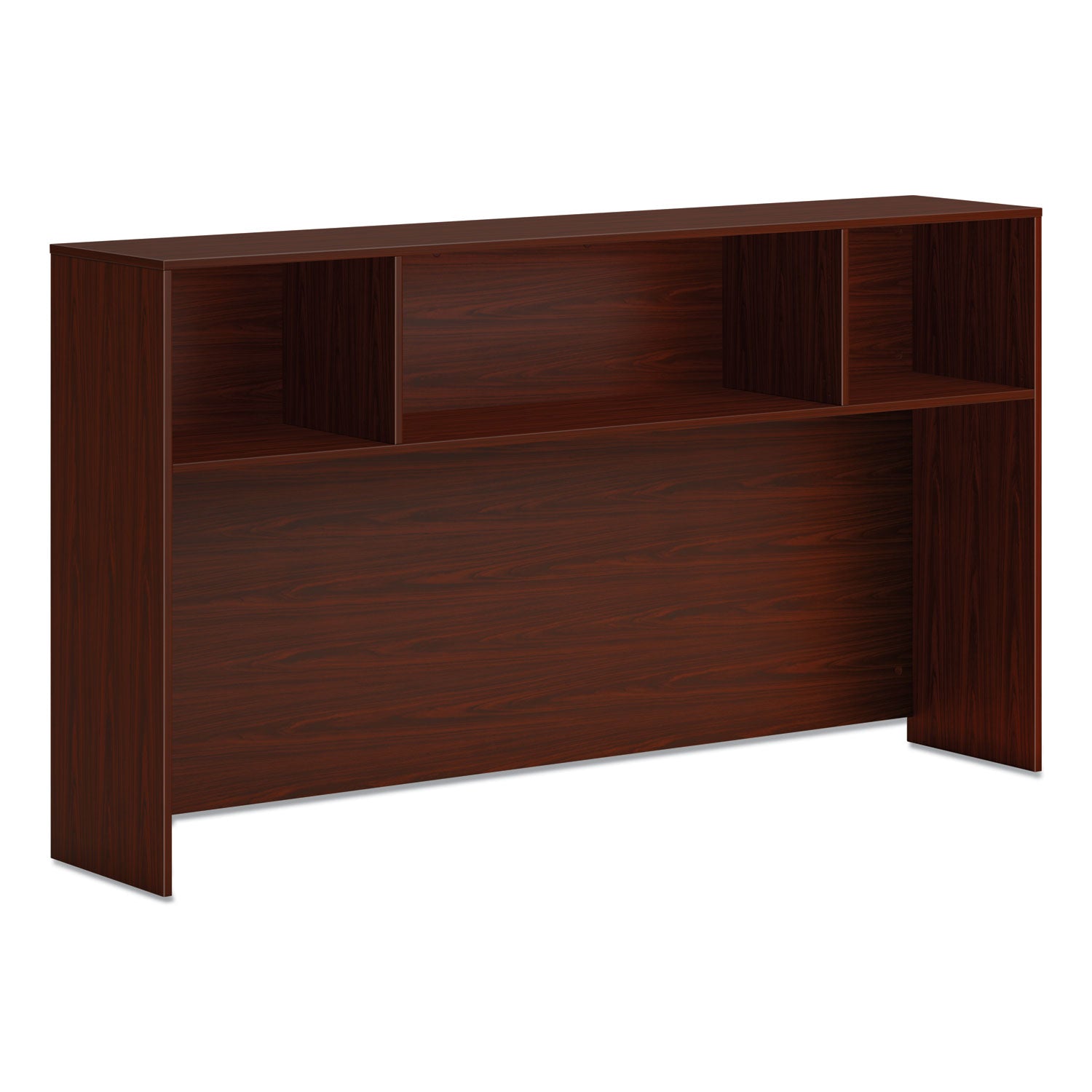 mod-desk-hutch-3-compartments-72w-x-14d-x-3975h-traditional-mahogany_honldh72lt1 - 1