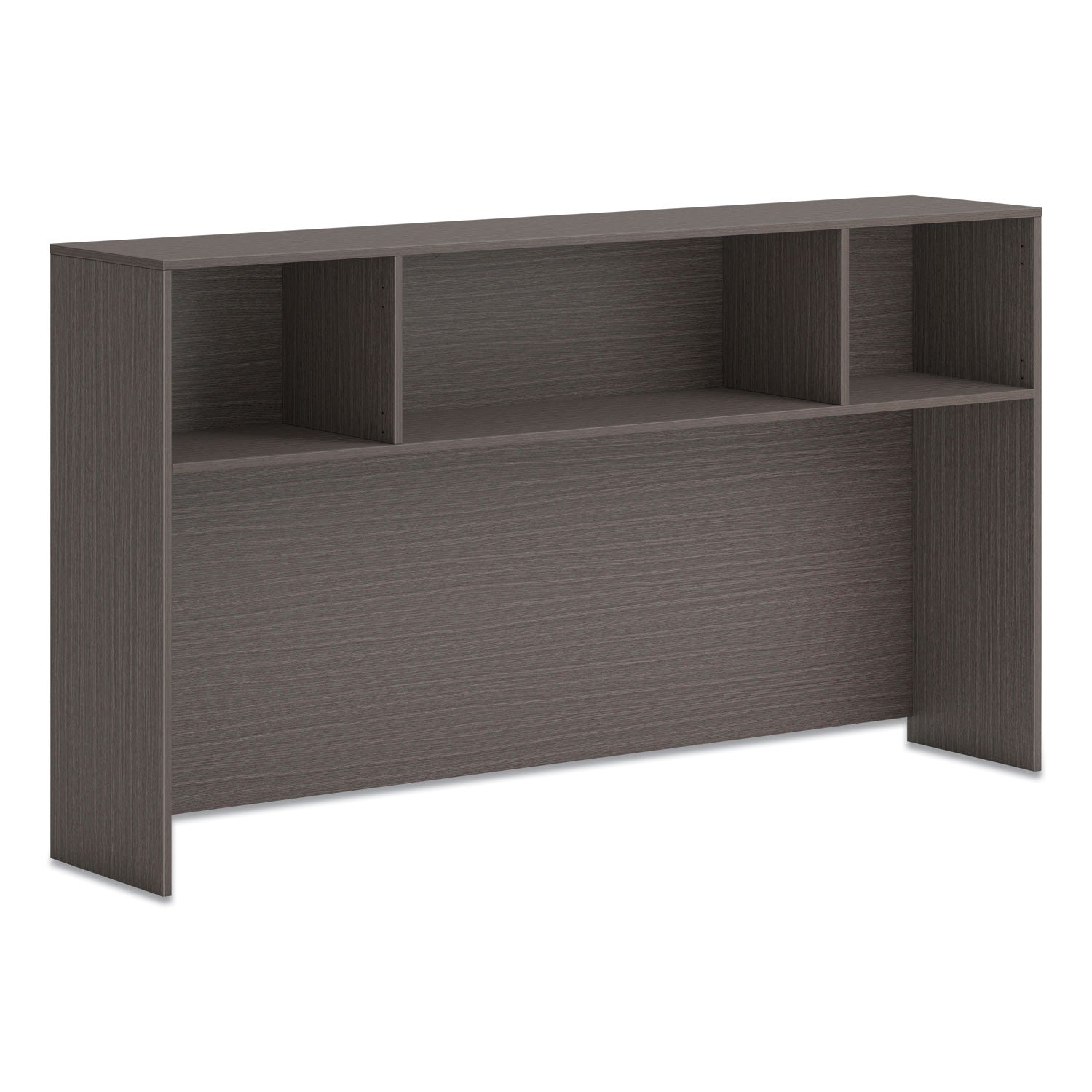 mod-desk-hutch-3-compartments-72w-x-14d-x-3975h-slate-teak_honldh72ls1 - 1