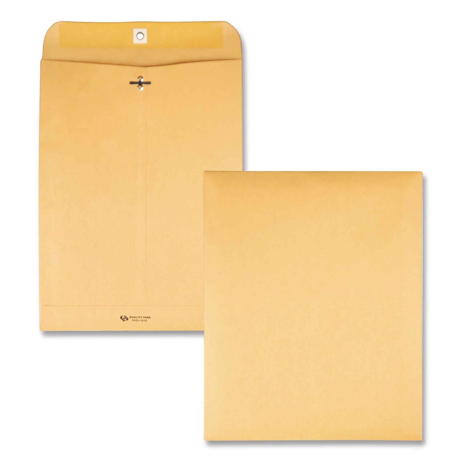 Clasp Envelope, 28 lb Bond Weight Kraft, #94, Square Flap, Clasp/Gummed Closure, 9.25 x 14.5, Brown Kraft, 100/Box
