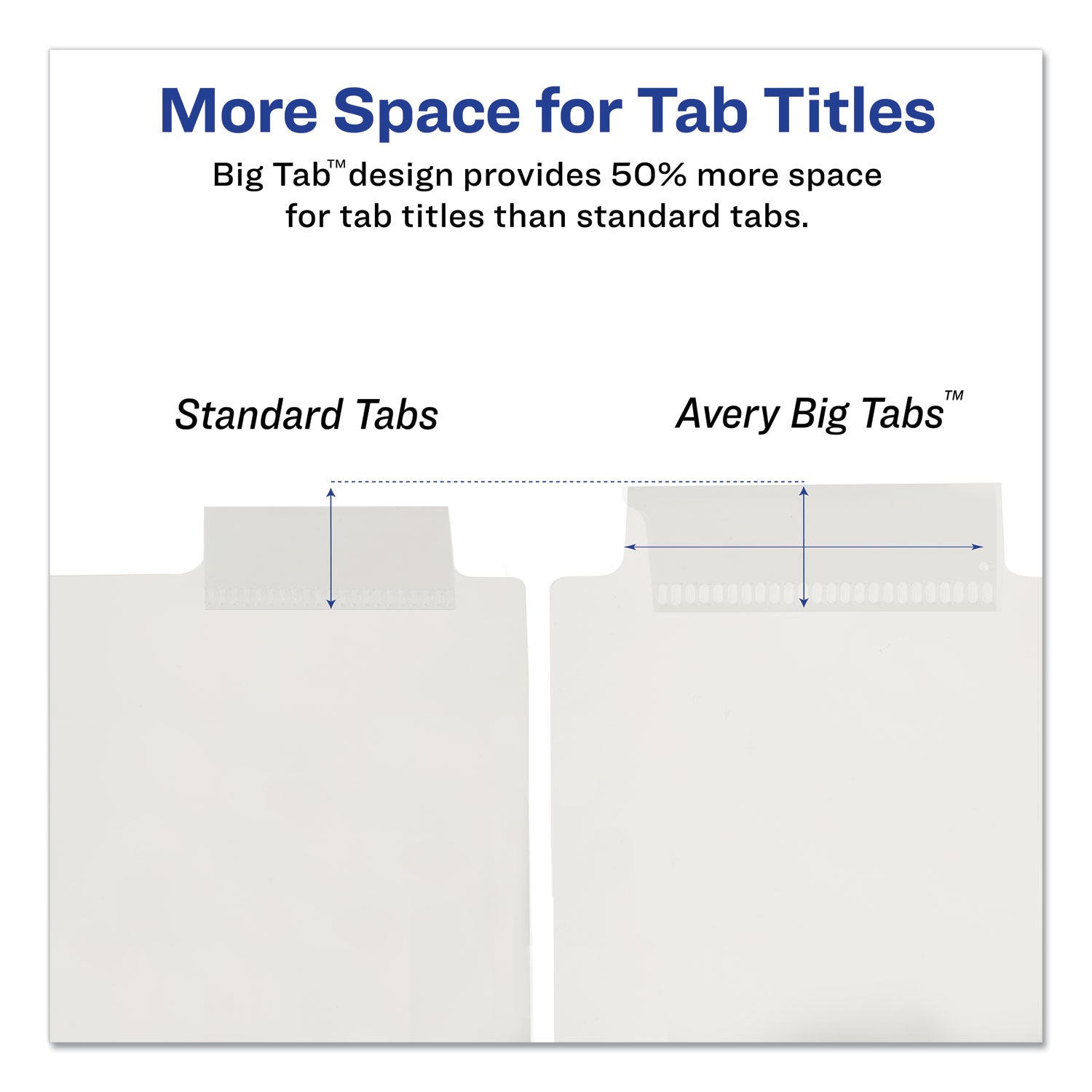 insertable-big-tab-plastic-dividers-5-tab-11-x-85-clear-1-set_ave11835 - 4