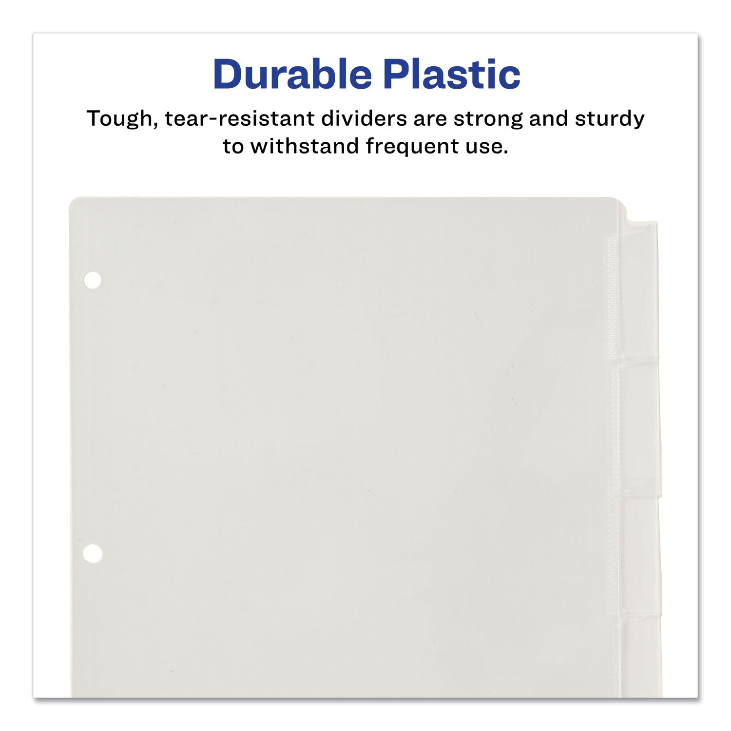 insertable-big-tab-plastic-dividers-5-tab-11-x-85-clear-1-set_ave11835 - 6