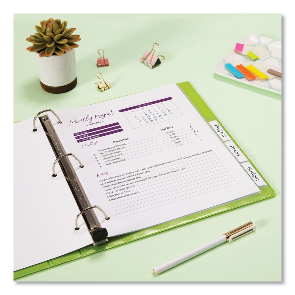 insertable-big-tab-plastic-dividers-5-tab-11-x-85-clear-1-set_ave11835 - 7