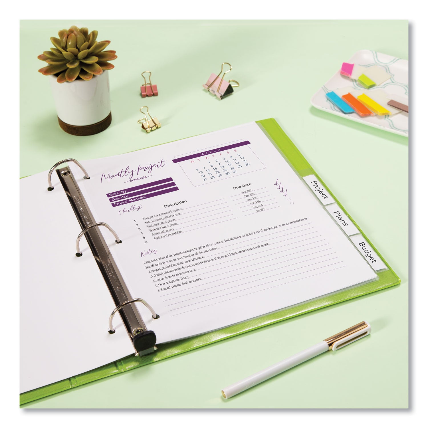 insertable-big-tab-plastic-dividers-5-tab-11-x-85-clear-1-set_ave11835 - 7