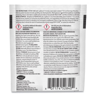Beer Clean Glass Cleaner, Powder, 0.5 oz Packet, 100/Carton - 