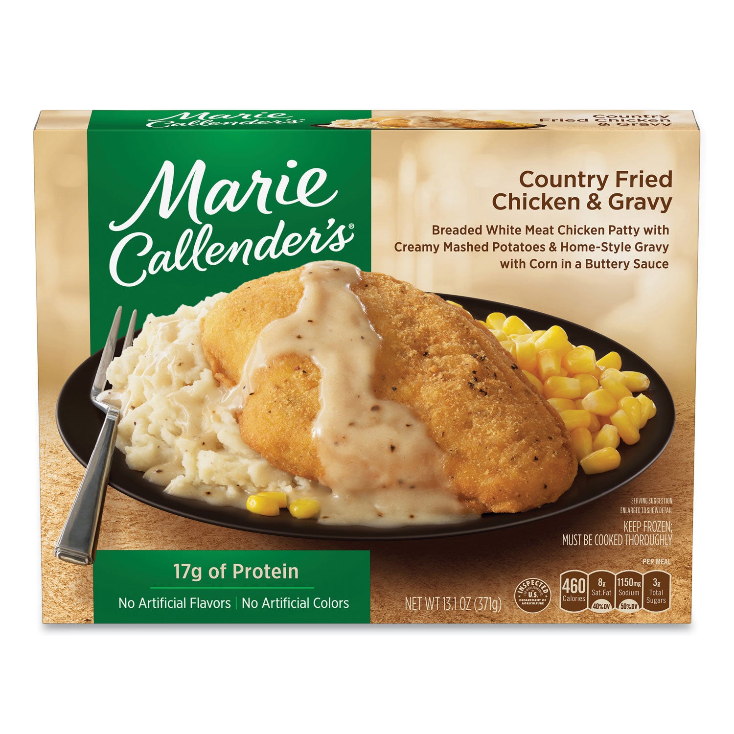 Country Fried Chicken and Gravy, 13.1 oz Bowl, 5/Pack, Ships in 1-3 Business Days