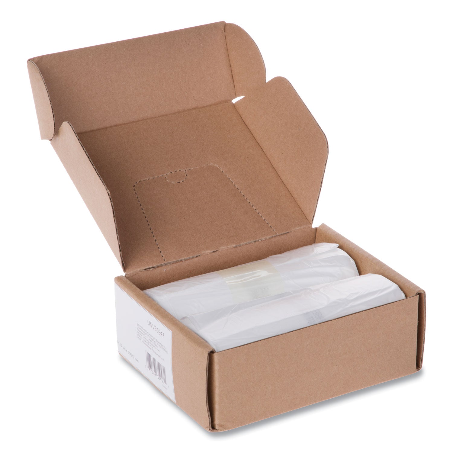 High-Density Shredder Bags, 16 gal Capacity, 100/Box - 