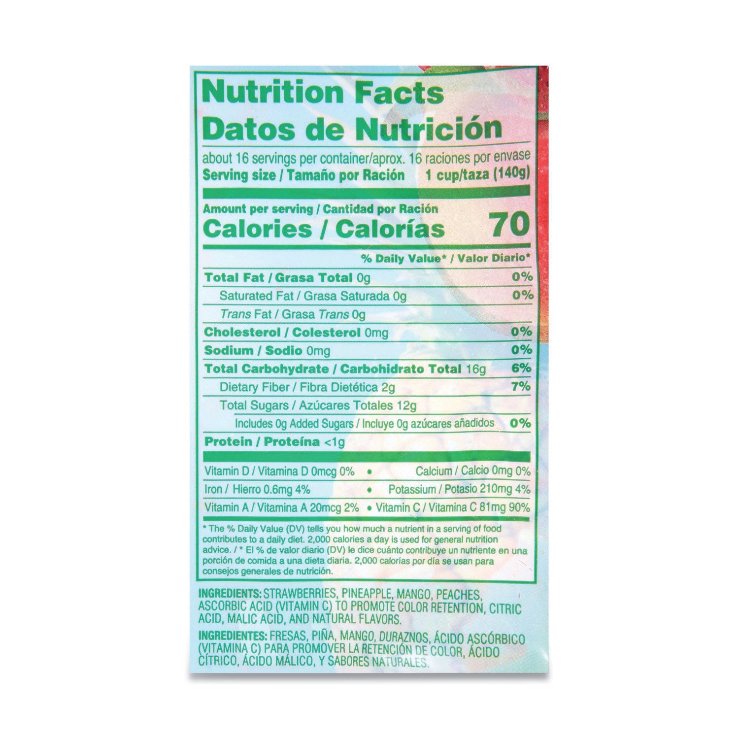 Frozen Mixed Fruit, 5 lb Bag, Ships in 1-3 Business Days