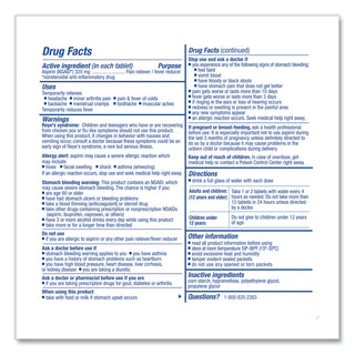 Aspirin Tablets, 250/Box