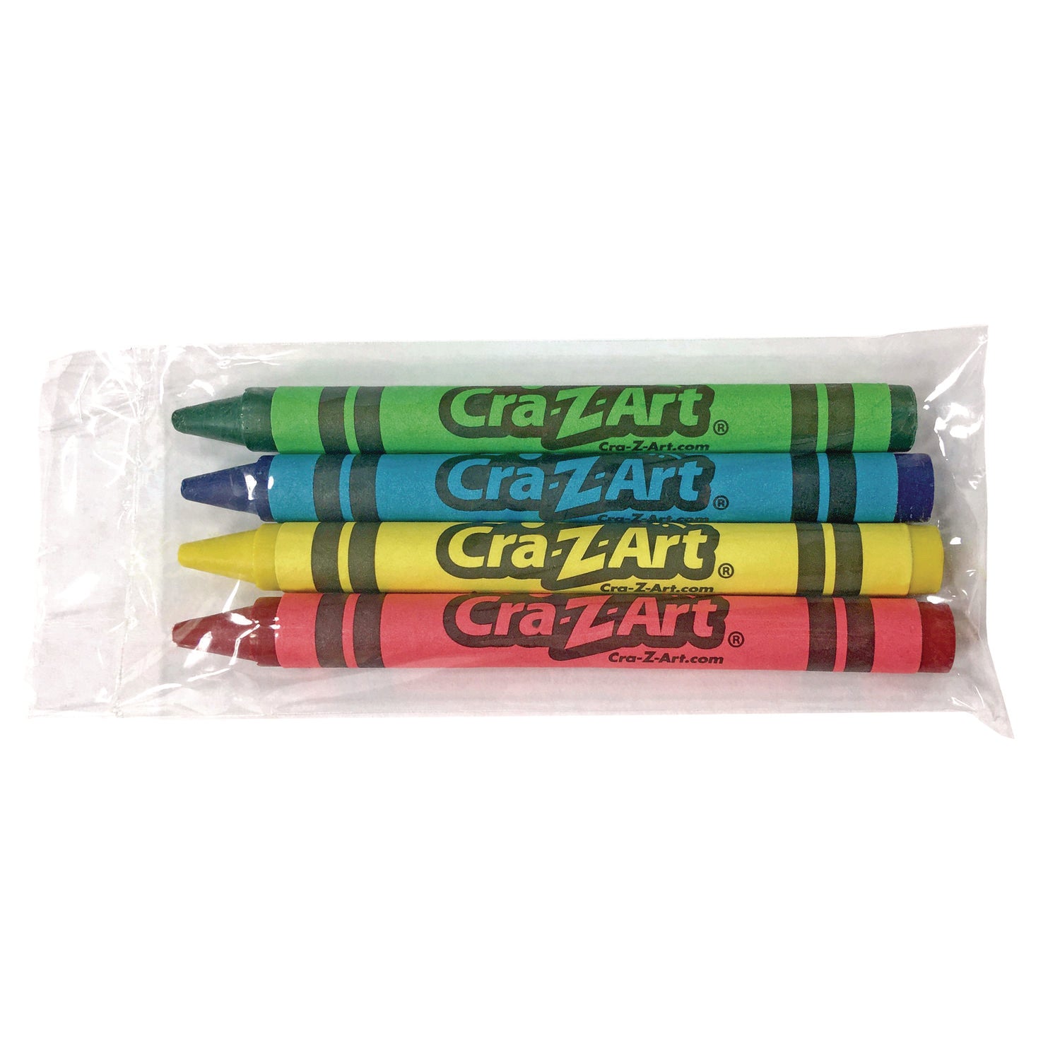 Washable Crayons, Assorted, 4/Pack - 1