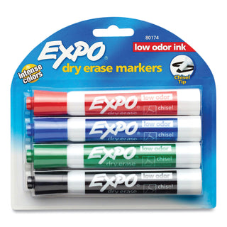 Expo Dry Erase Markers, Sold as 1 Set, 4 Each per Set