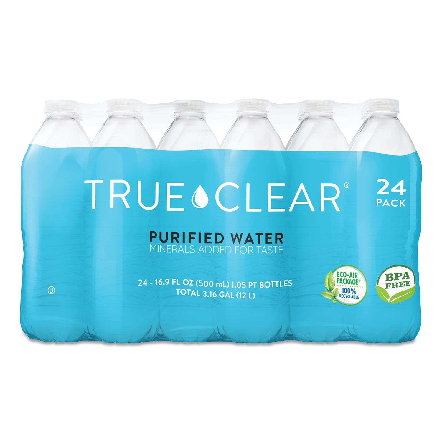 purified-bottled-water-169-oz-bottle-24-bottles-carton-84-cartons-pallet_tcltrc05l24plt - 2