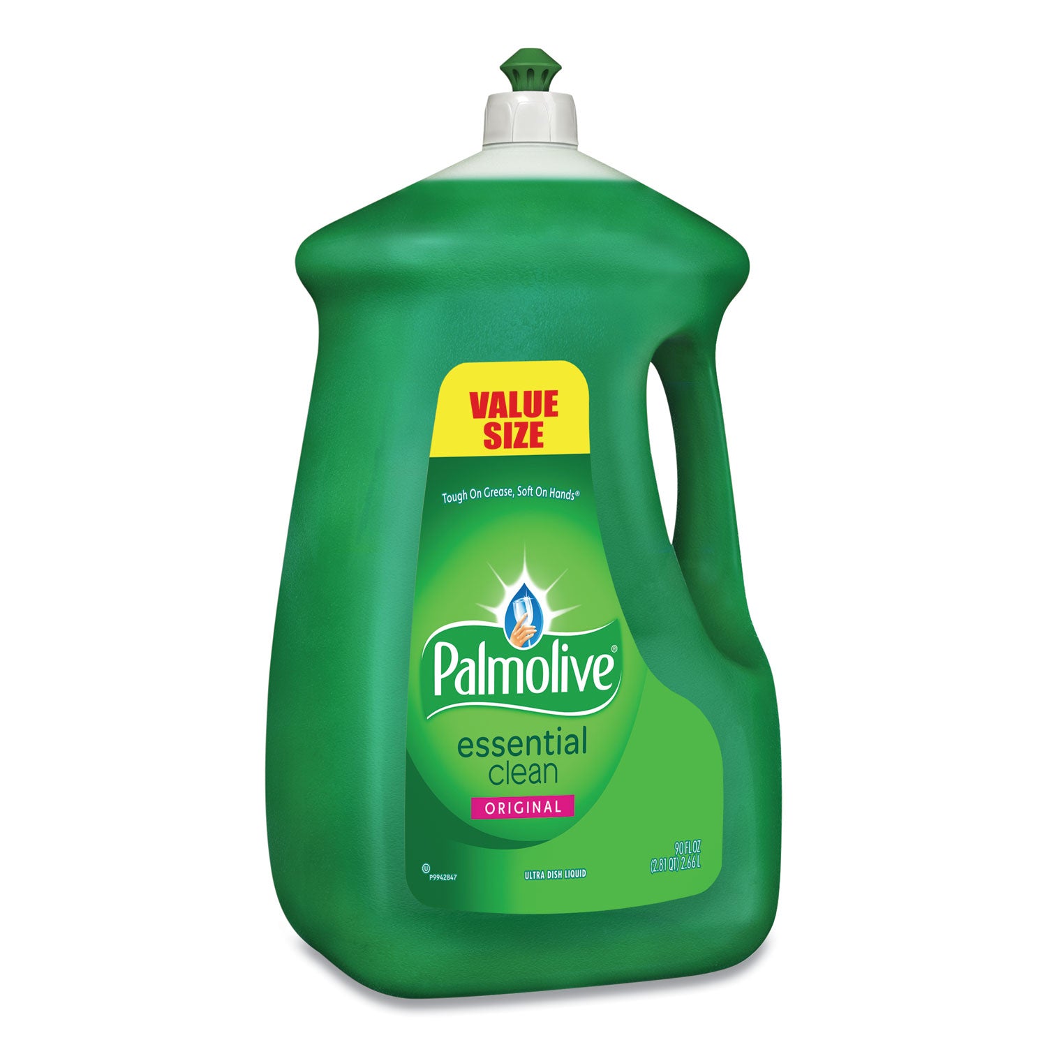 dishwashing-liquid-original-scent-green-90-oz-bottle-4-carton_cpc46157 - 2