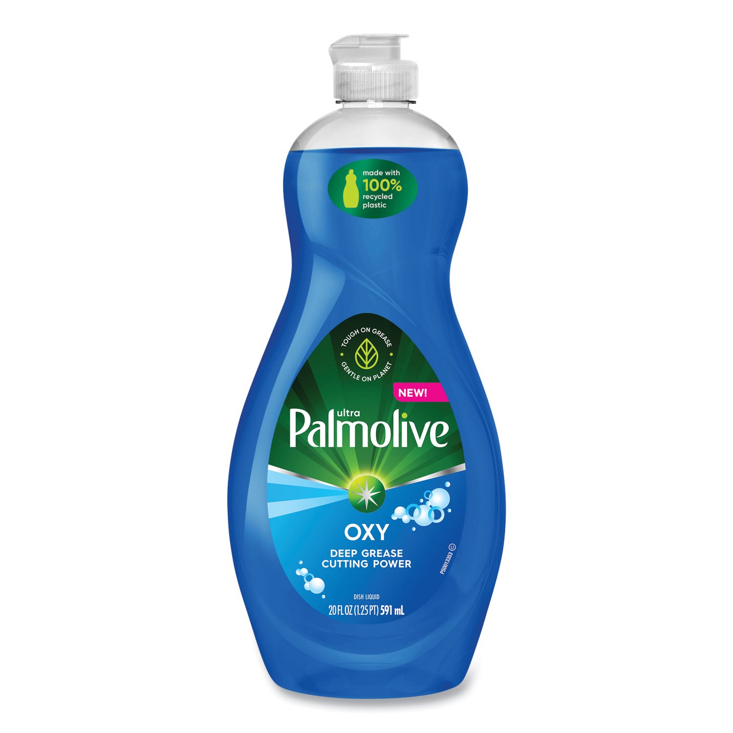 Dishwashing Liquid, Unscented, 20 oz Bottle, 9/Carton