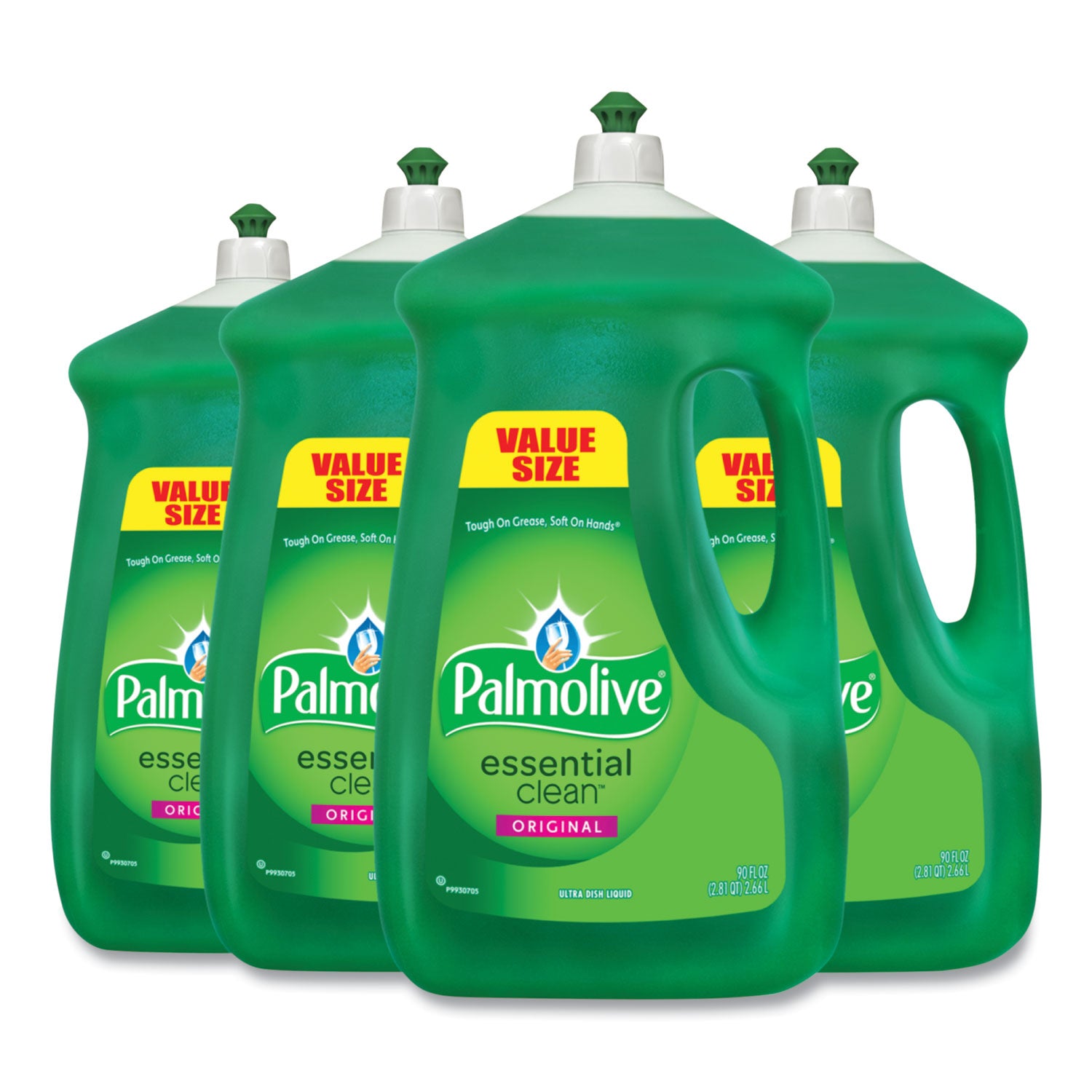 dishwashing-liquid-original-scent-green-90-oz-bottle-4-carton_cpc46157 - 1