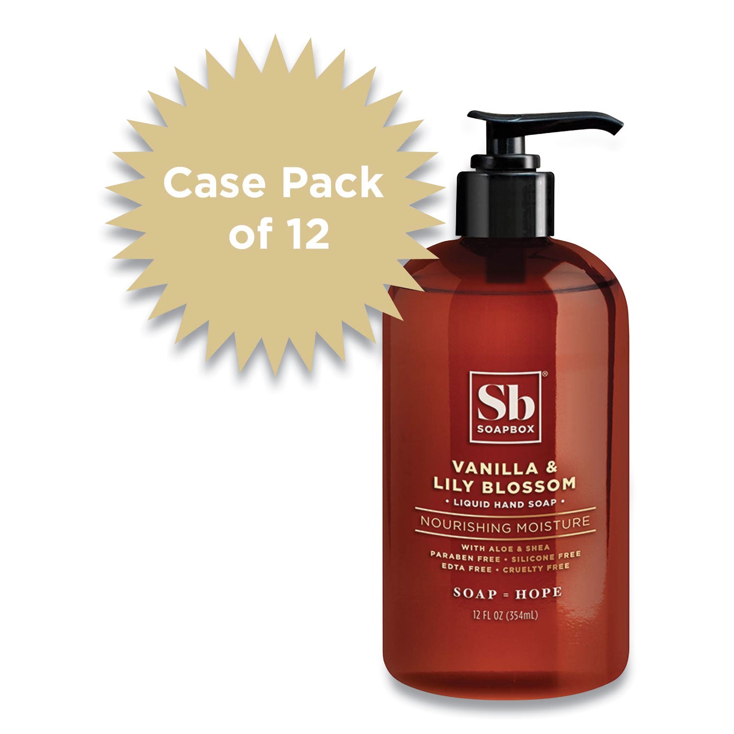 hand-soap-vanilla-and-lily-blossom-12-oz-pump-bottle-12-carton_sbx00679ct - 2