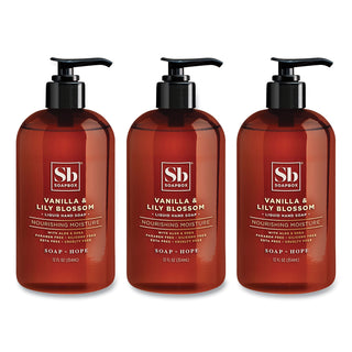 hand-soap-vanilla-and-lily-blossom-12-oz-pump-bottle-3-box_sbx00679bx - 2