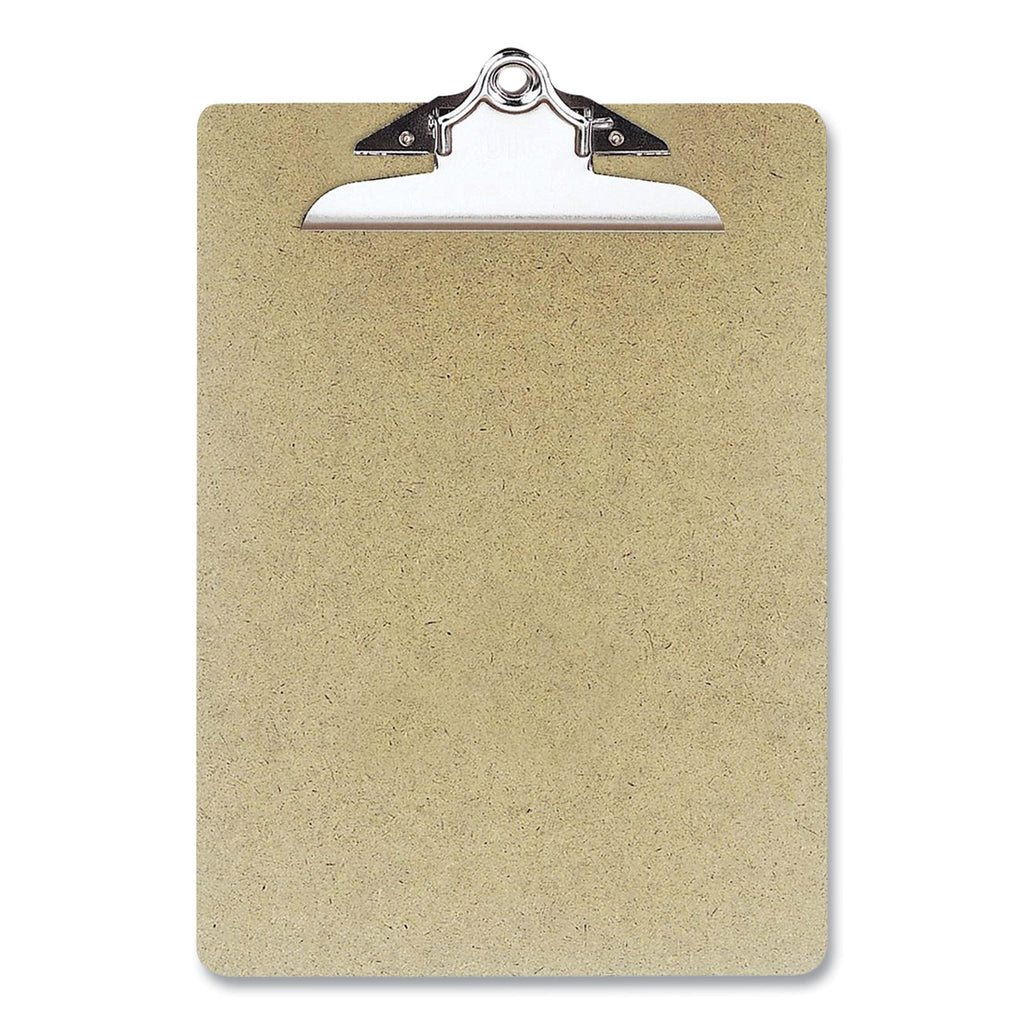 recycled-hardboard-clipboard-1-clip-capacity-holds-85-x-11-sheets-brown-3-pack_oic8350583130 - 1