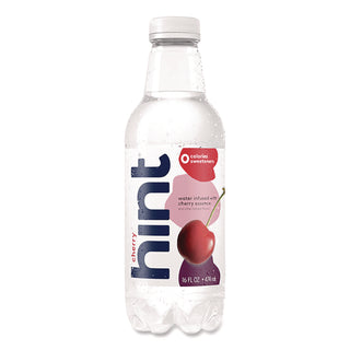 Flavored Water, Cherry, 16 oz Bottle, 12 Bottles/Carton