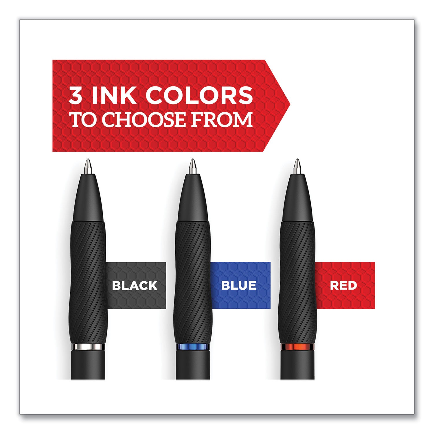 Sharpie S-Gel Pens - Fine Pen Point - 0.5 mm Pen Point Size - Black Gel-based Ink - Black Barrel - 4 / Pack