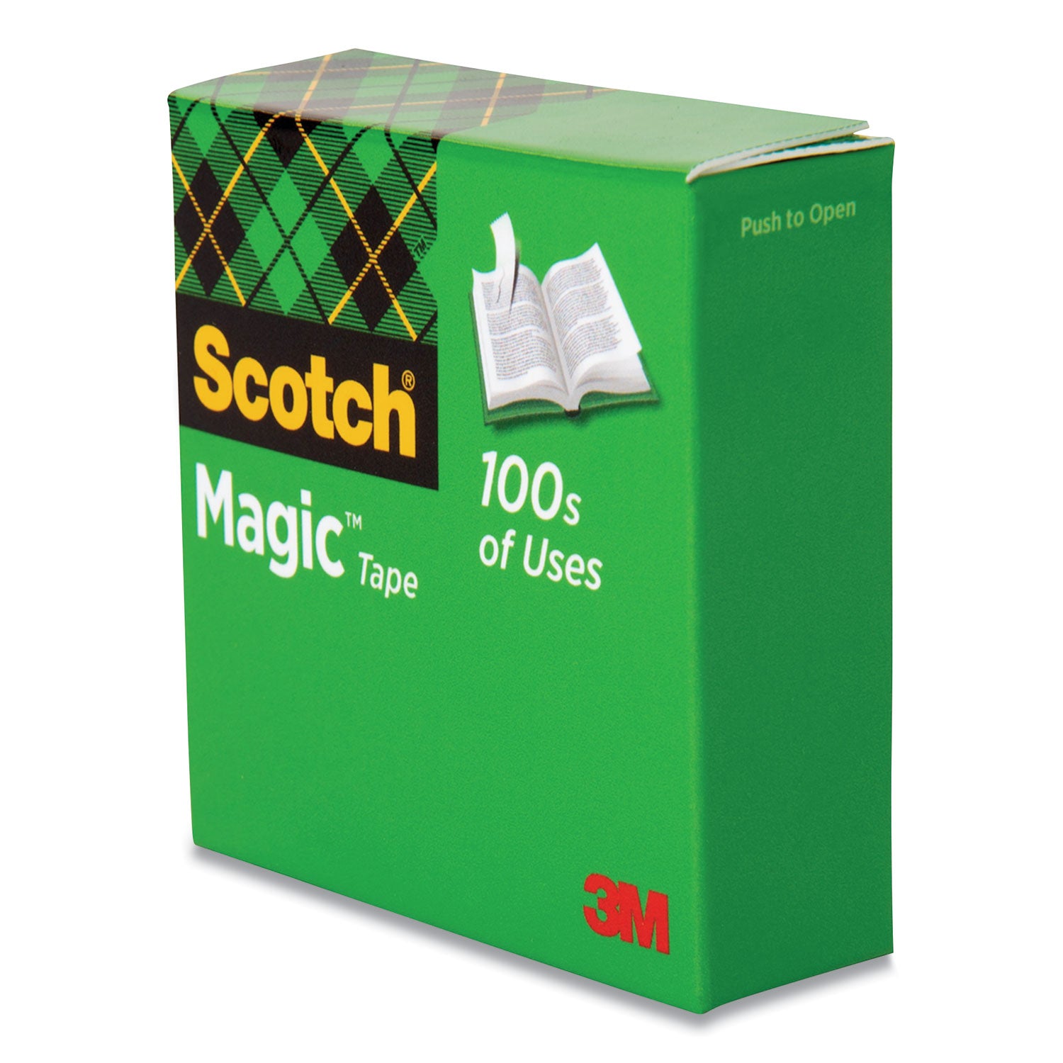 Magic Tape Refill, 1" Core, 0.5" x 36 yds, Clear - 