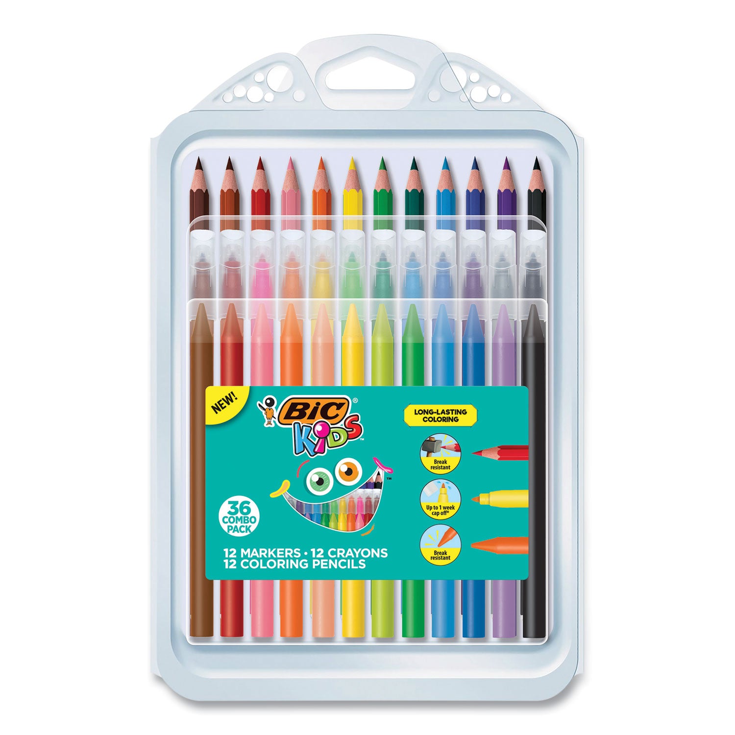 kids-coloring-combo-pack-in-durable-case-12-each-colored-pencils-crayons-markers_bicbkxp36ast - 1