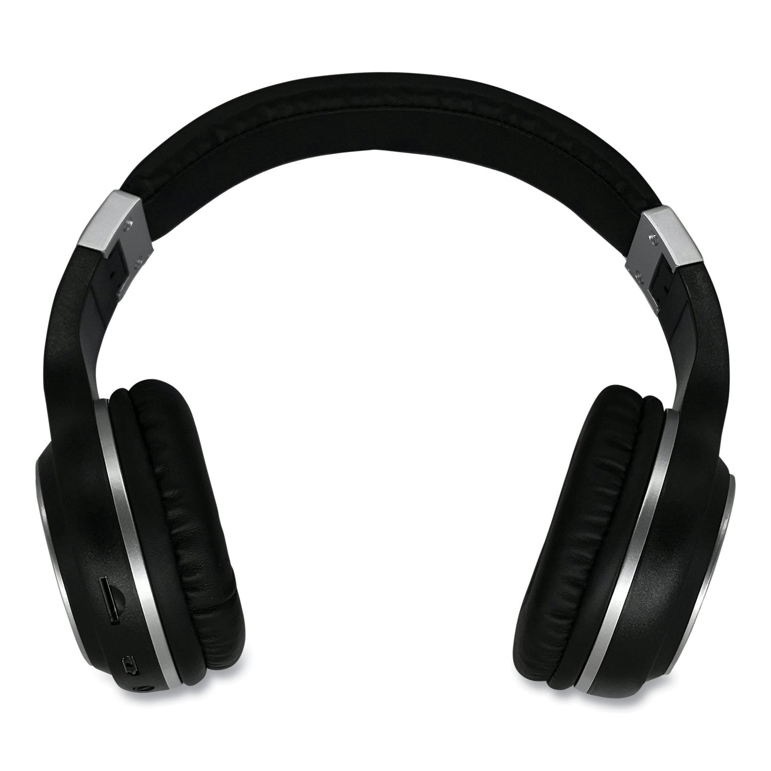 serenity-stereo-wireless-headphones-with-microphone-3-ft-cord-black-silver_mhshp5500b - 1