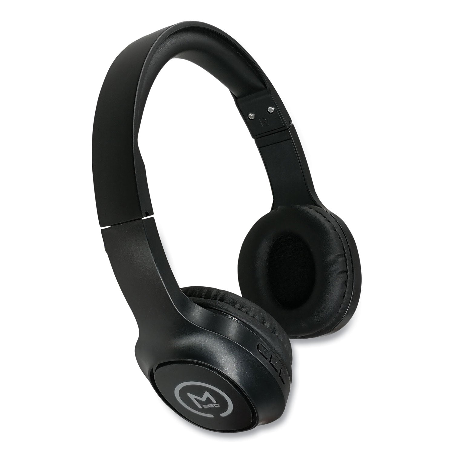 tremors-stereo-wireless-headphones-with-microphone-3-ft-cord-black_mhshp4500b - 1