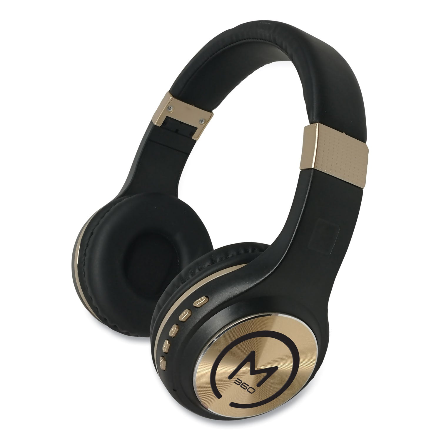 serenity-stereo-wireless-headphones-with-microphone-3-ft-cord-black-gold_mhshp5500g - 1