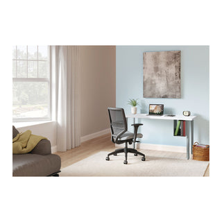 Coze Writing Desk Worksurface, Rectangular, 42" x 24", Designer White