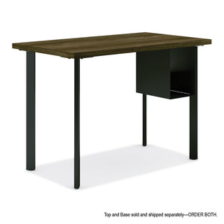 Coze Writing Desk Worksurface, Rectangular, 48" x 24", Florence Walnut