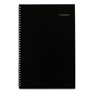 DayMinder Monthly Planner, Ruled Blocks, 12 x 8, Black Cover, 14-Month (Dec to Jan): 2023 to 2025
